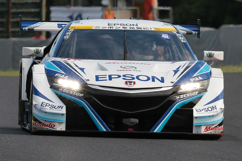 64号車 Epson Modulo NSX-GT（ベルトラン・バゲット/松浦 孝亮組、DL）