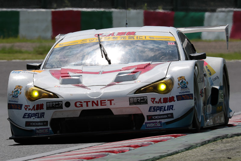 5号車 マッハ車検 MC86 GTNET（坂口 夏月/藤波 清斗/玉中 哲二組、YH）