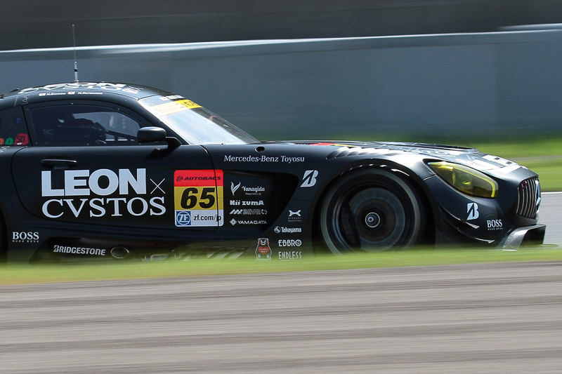 GT300クラス優勝、65号車 LEON CVSTOS AMG（黒澤治樹/蒲生尚弥組、BS）