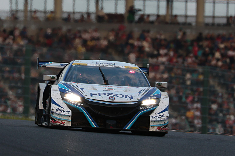最後の"SUZUKA 1000km”を制した64号車 Epson Modulo NSX-GT（ベルトラン・バゲット/松浦孝亮組、DL）