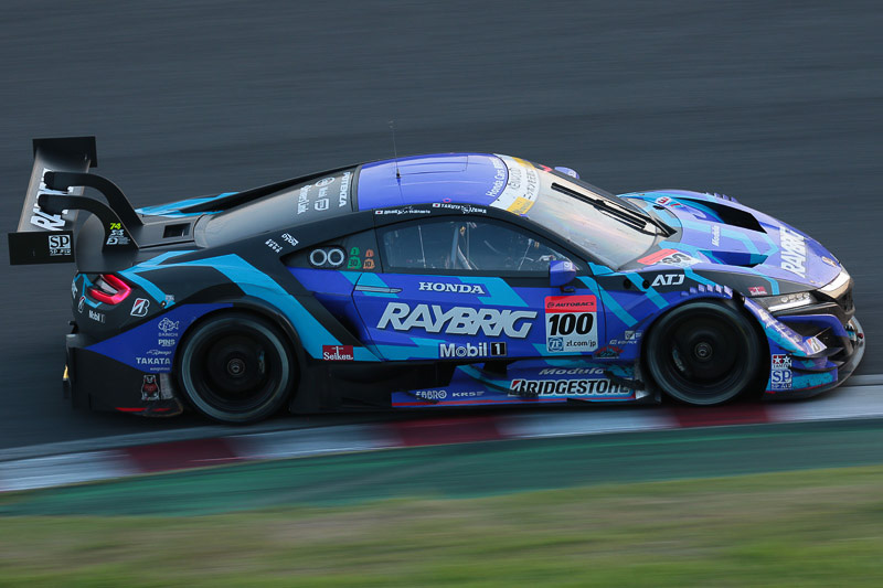 100号車 RAYBRIG NSX-GT（山本 尚貴/伊沢 拓也、BS）