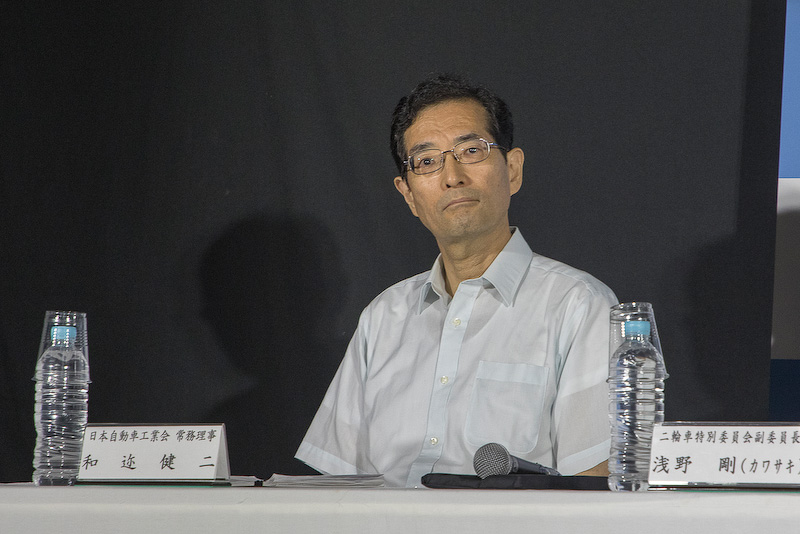 一般社団法人日本自動車工業会 常務理事の和迩健二氏
