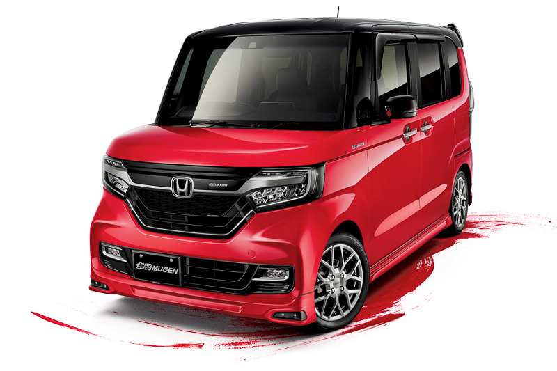 無限パーツを装着した新型「N-BOX カスタム」