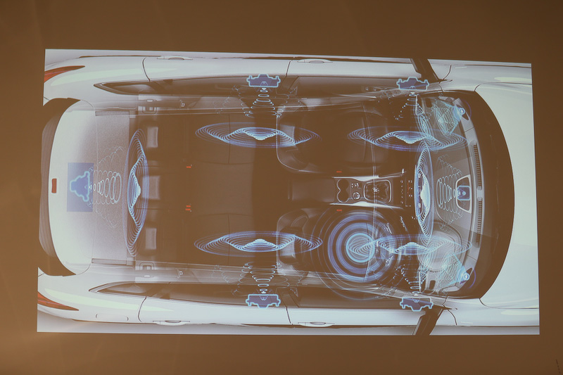 カジャー Boseでは専用設計されたボーズサウンドシステム