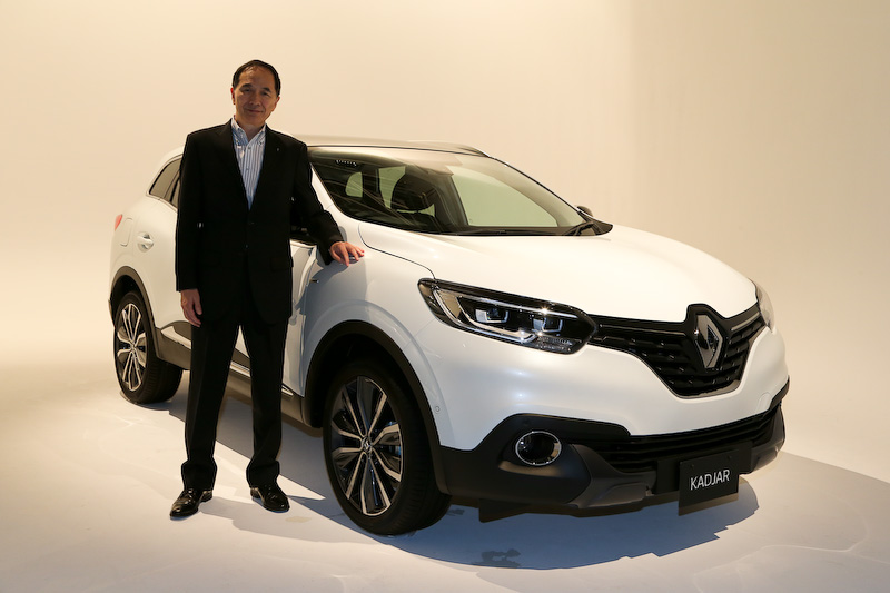 100台限定車「カジャー Bose」とルノー・ジャポン 代表取締役社長 大極司氏