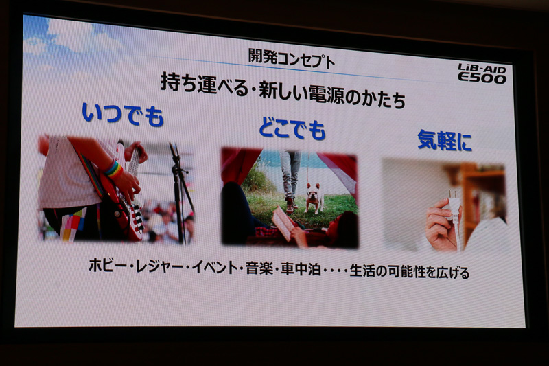 開発コンセプトは「いつでも」「どこでも」「気軽に」利用できること