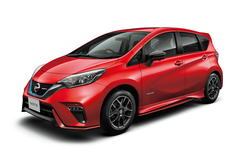 ノート NISMOにも同様の仕様向上を実施して10月17日に発売する