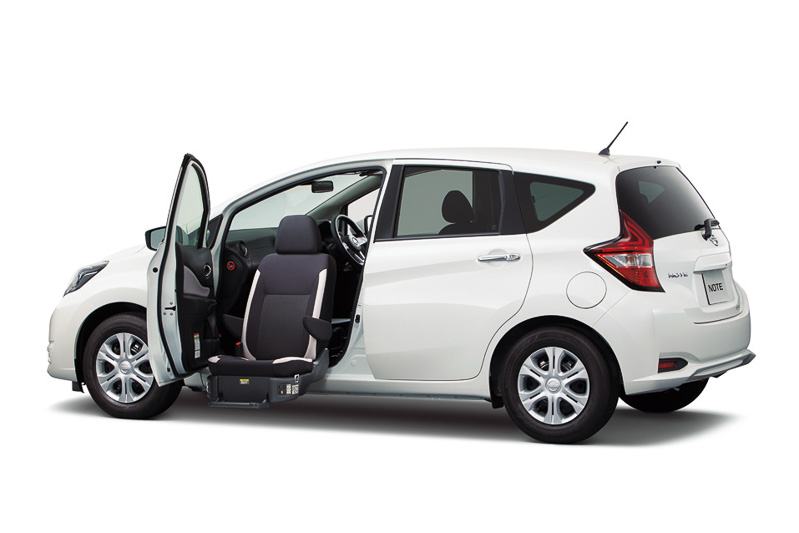 ノート 助手席スライドアップシート