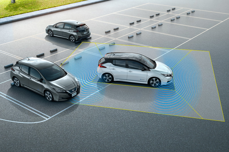 Gグレードに標準装備、Xグレードにオプション設定する「プロパイロット パーキング」