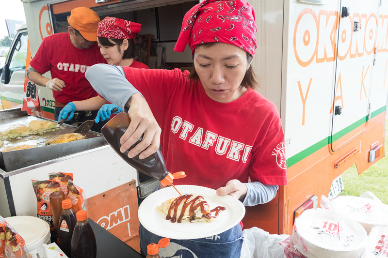 オタフクソースをかけて完成