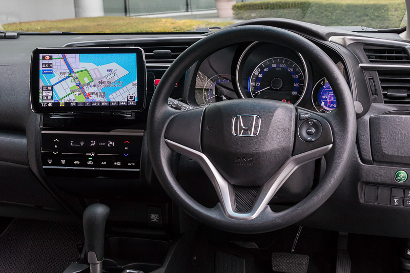 装着例（ホンダ フィット）