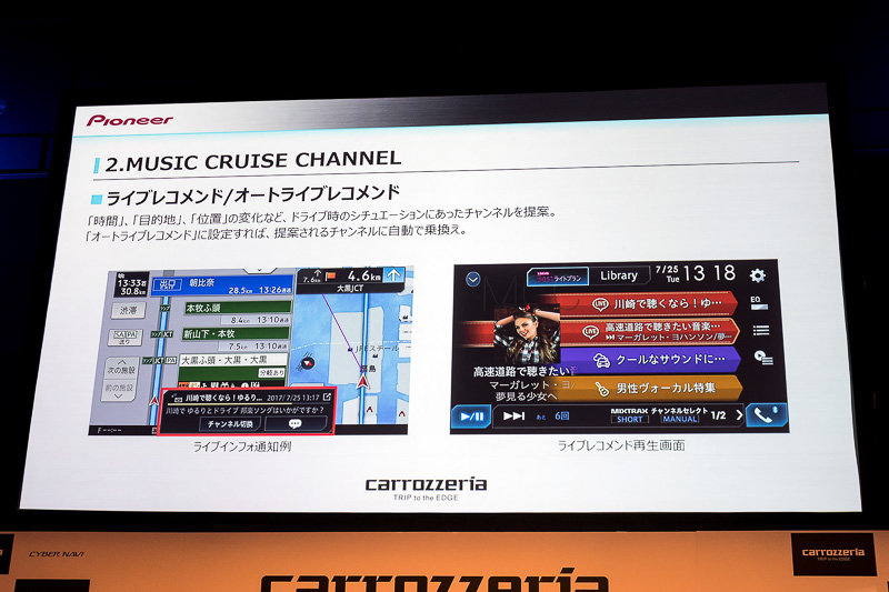 ライブレコメント/オートライブレコメンド