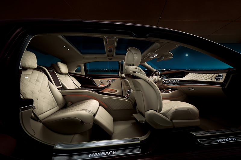 メルセデス･ベンツ「Sクラス」のロングモデルよりホイールベースを20cm延長