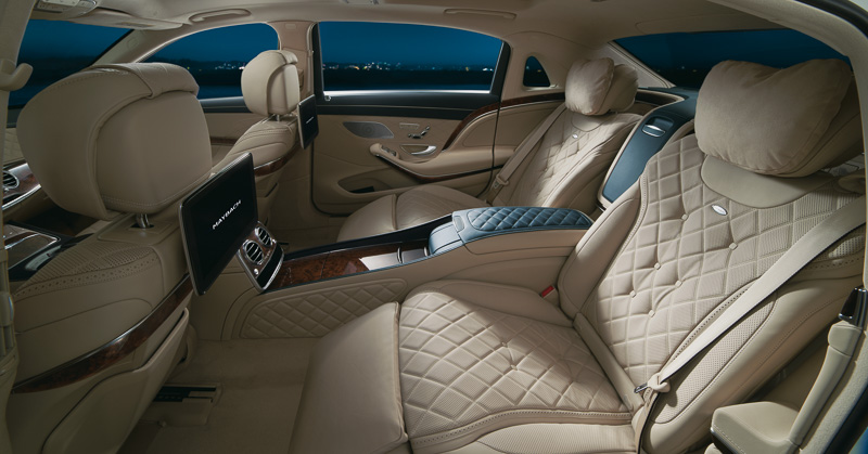 メルセデス･ベンツ「Sクラス」のロングモデルよりホイールベースを20cm延長