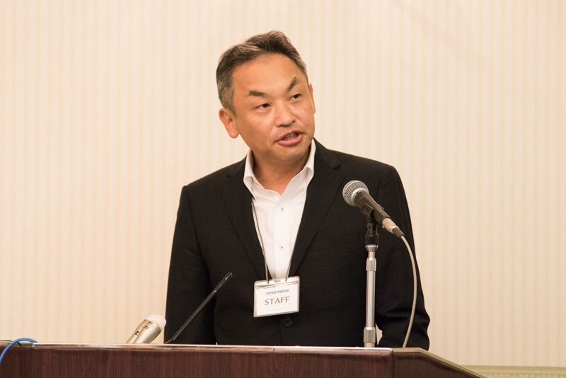 ノアイアについて語る東洋ゴム工業株式会社 技術統括部門 技術第一本部長 守屋学氏