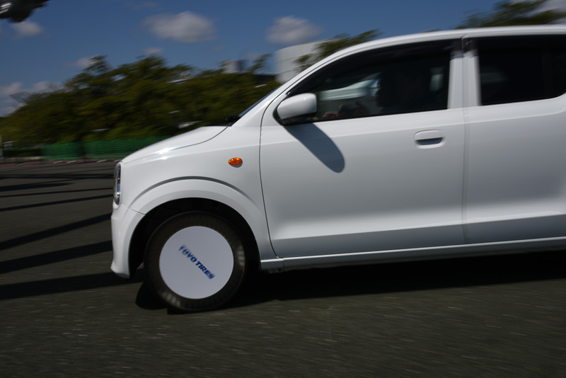 最高速度は40km/hでの試乗だった