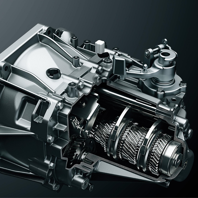 6速クロスミッション