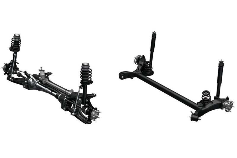 モンロー製のショックアブソーバーを採用。サスペンションシステム自体もスイフトスポーツ専用設計。ボディの基本性能を高めたことでサスペンションも高性能化が実現した