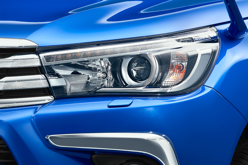 オートレベリング機能付きのLEDヘッドライト