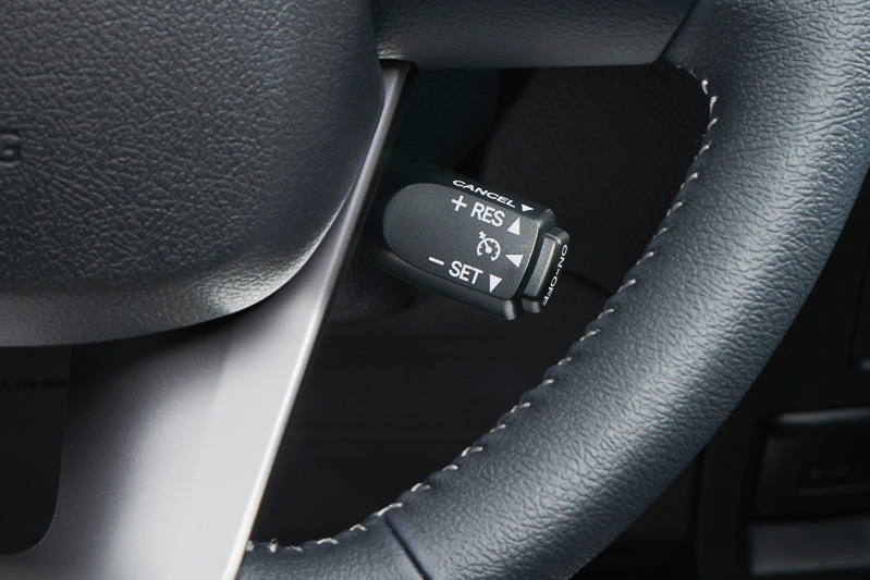 クルーズコントロールの操作レバー