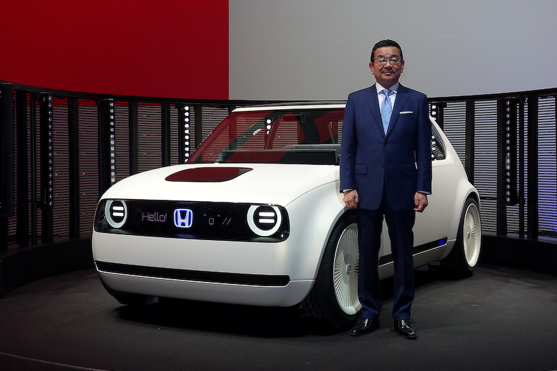 本田技研工業株式会社 代表取締役社長 八郷隆弘氏