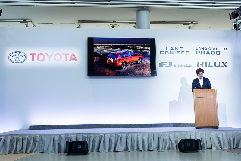 新型ランドクルーザープラドの商品概要説明