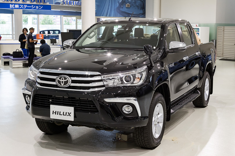 実際の使われ方をシミュレーションした展示車。ボディカラーはアティチュードブラックマイカ