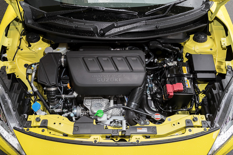 1.4リッターターボのK14C型エンジンを搭載