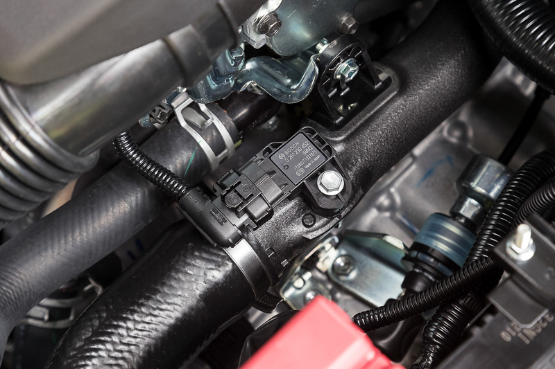 エアフロセンサーはこの位置