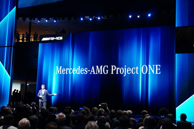Mercedes-AMG Project ONEのワールドプレミア