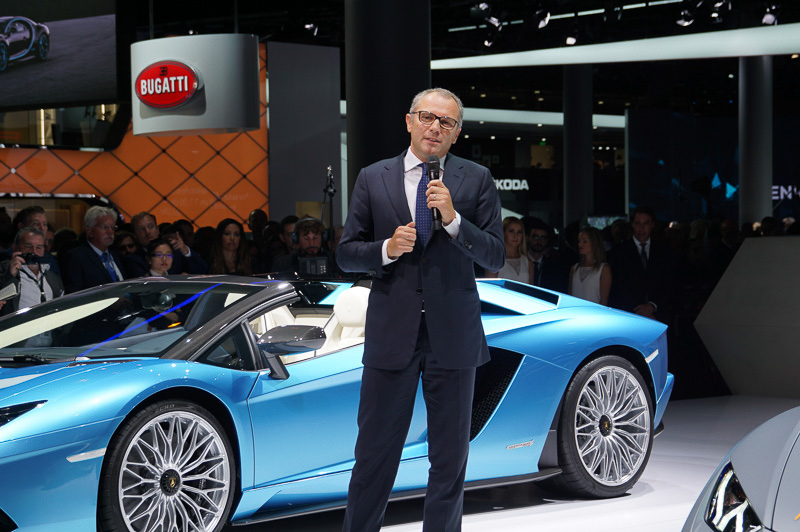 Automobili Lamborghini S.p.A CEO ステファノ・ドメニカリ氏