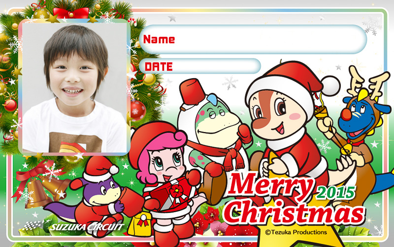 11月3日～12月25日には、モートピア内メンキョセンター・ライセンスセンターで期間限定の「メリークリスマスカード」（300円）を作成可能