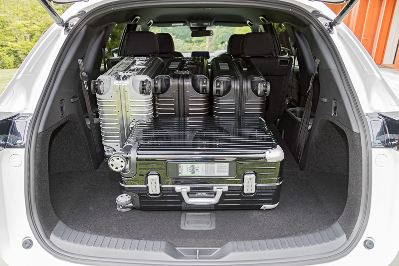 3列目を収納した状態での積載例