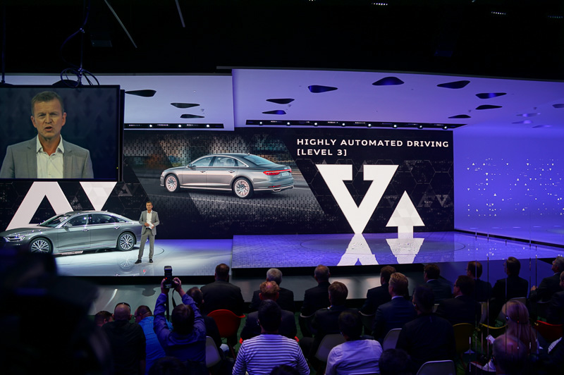 レベル3の自動運転を実現したA8