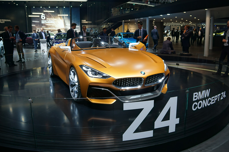 フランクフルトモーターショーに展示されていたBMW Concept Z4