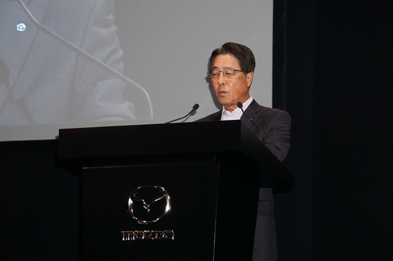 マツダ株式会社 代表取締役社長兼CEO 小飼雅道氏