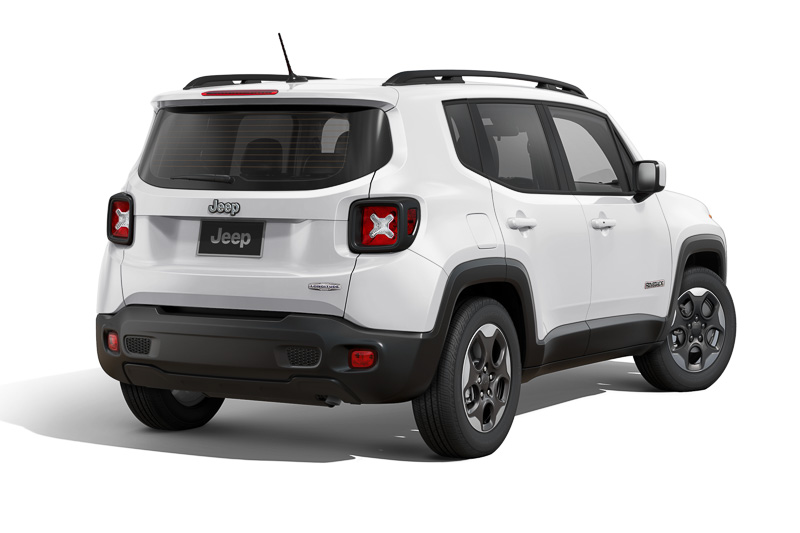 ボディカラーに「アルパインホワイト」を設定