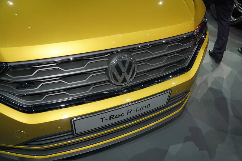 T-Roc R-Lineのフロント部分