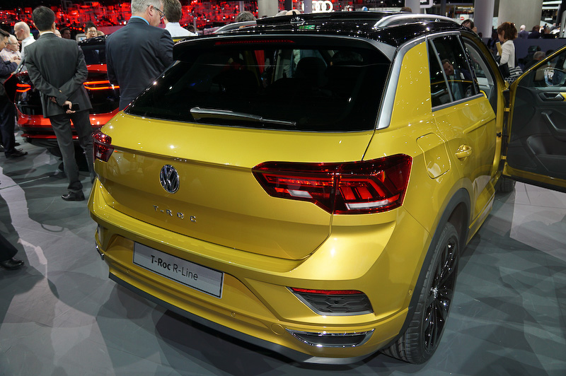 T-Roc R-Lineのリア