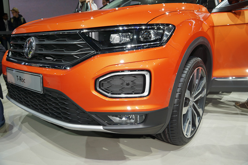 T-Rocのフロント