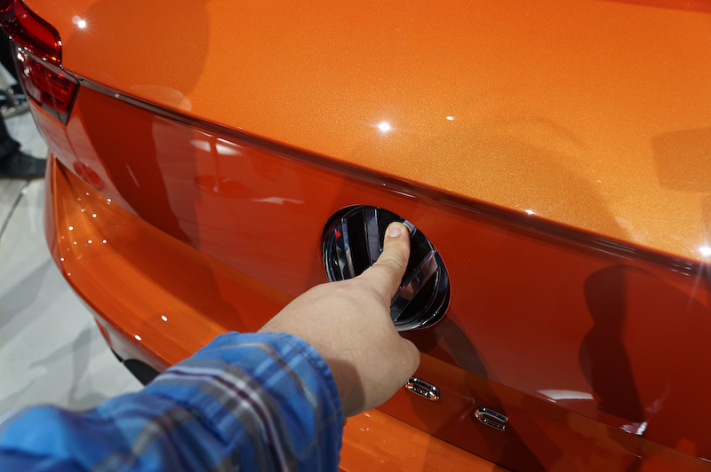 T-Rocのリアハッチ開閉