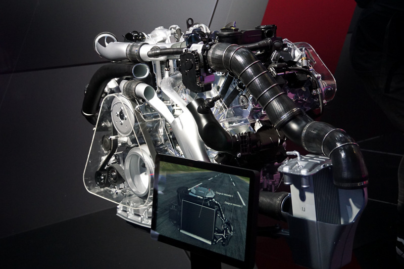 2.9 TFSI V6ツインターボエンジン