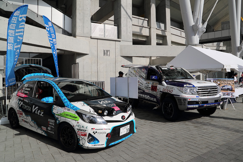 スポンサー企業のPRコーナーにも数多くの企業が軒を並べた。自動車以外の分野で一般認知されている企業もあり、逆に自動車関連の会社だと思っていたら、ほかの分野でも活躍しているなんて場合も。自動車産業の裾野の広さを感じると同時に、未来の技術者にその内容を正しく認知してもらうことの大切さも感じるエリアだった。なかには学生にもっともっといいクルマを作っていくためのノウハウを伝授したくてたまらない担当者もいたり、そのために参加者のための技術講習会を開いている会社があったりと、学生達への熱い思いも感じられた