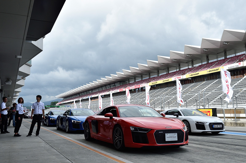 富士スピードウェイ 国際レーシングコースなどを使って開催された「Audi Sport Days 2017」
