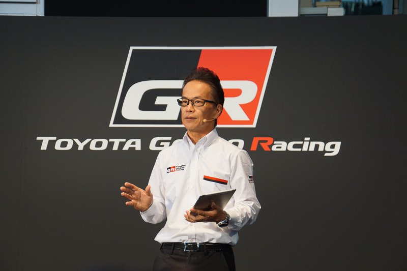GAZOO Racing Company Presidentの友山茂樹氏