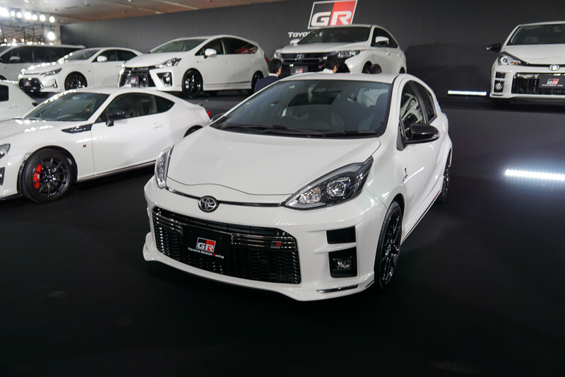 GR SPORTモデルの「アクア」