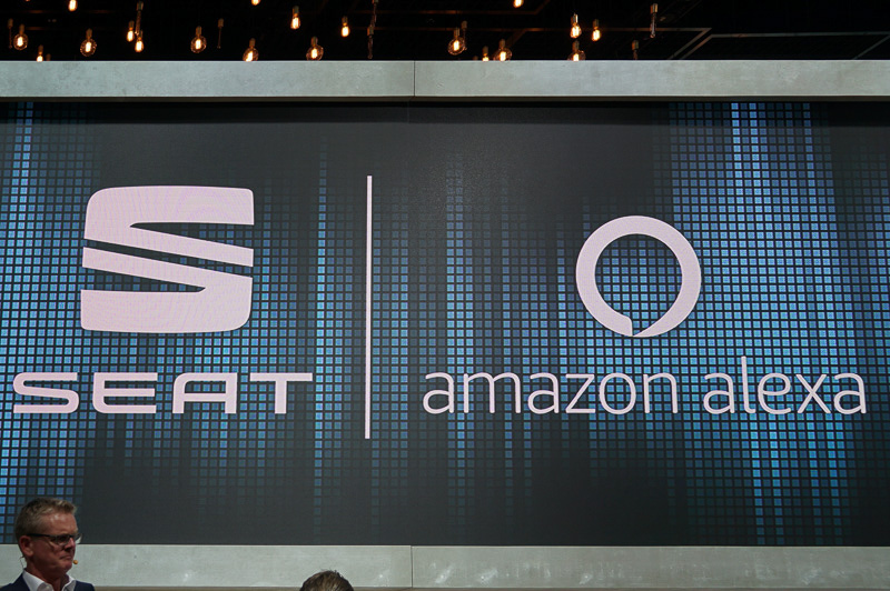 セアトがAmazonのAIアシスタント「Alexa」を搭載した自動車を2017年末までに発売