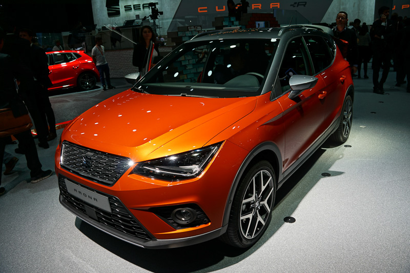 セアトブースに展示されていたArona