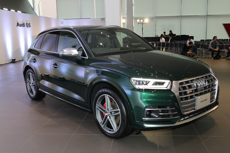 新型SQ5。ボディサイズは4680×1900×1635mm（全長×全幅×全高）。ホイールベースは2825mm