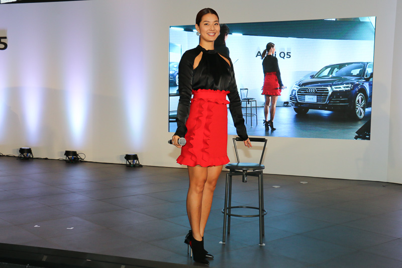 すみれさんは最後に「アウディのブランドのように、かっこよくて魅力のある、タイムレスな女性になれるよう頑張りたいと思います」と語った